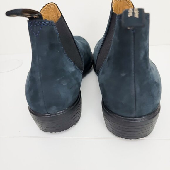 Blundstone BL1975 Ankle Chelsea Boot in Blue Nubuck 8.5 - Picture 6 of 10
